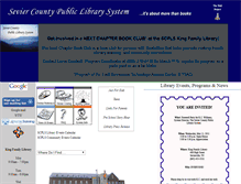 Tablet Screenshot of history.sevierlibrary.org